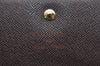 Auth Louis Vuitton Damier Porte Monnaie Billet Carte Credit N61652 Wallet K4096