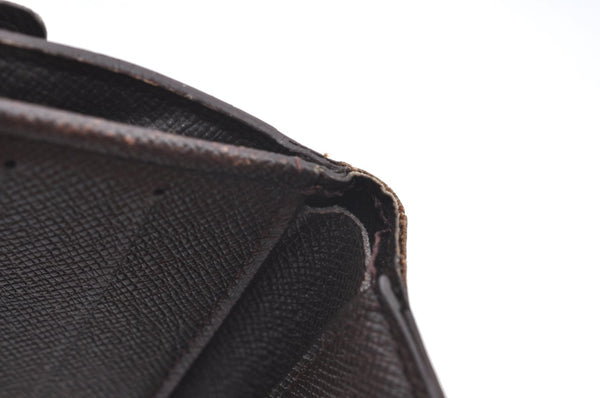 Auth Louis Vuitton Damier Porte Monnaie Billet Carte Credit N61652 Wallet K4096