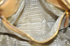 Authentic PRADA Vintage Leather 2Way Shoulder Hand Bag Beige K4106