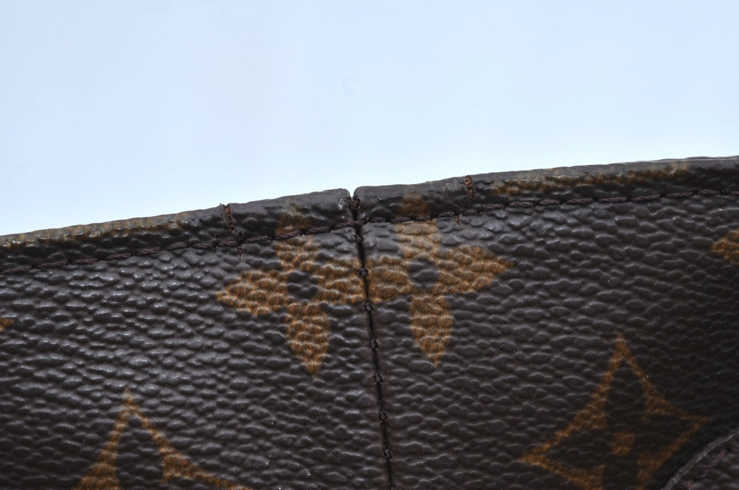 Authentic Louis Vuitton Monogram Luco Shoulder Tote Bag M51155 LV Junk K4107