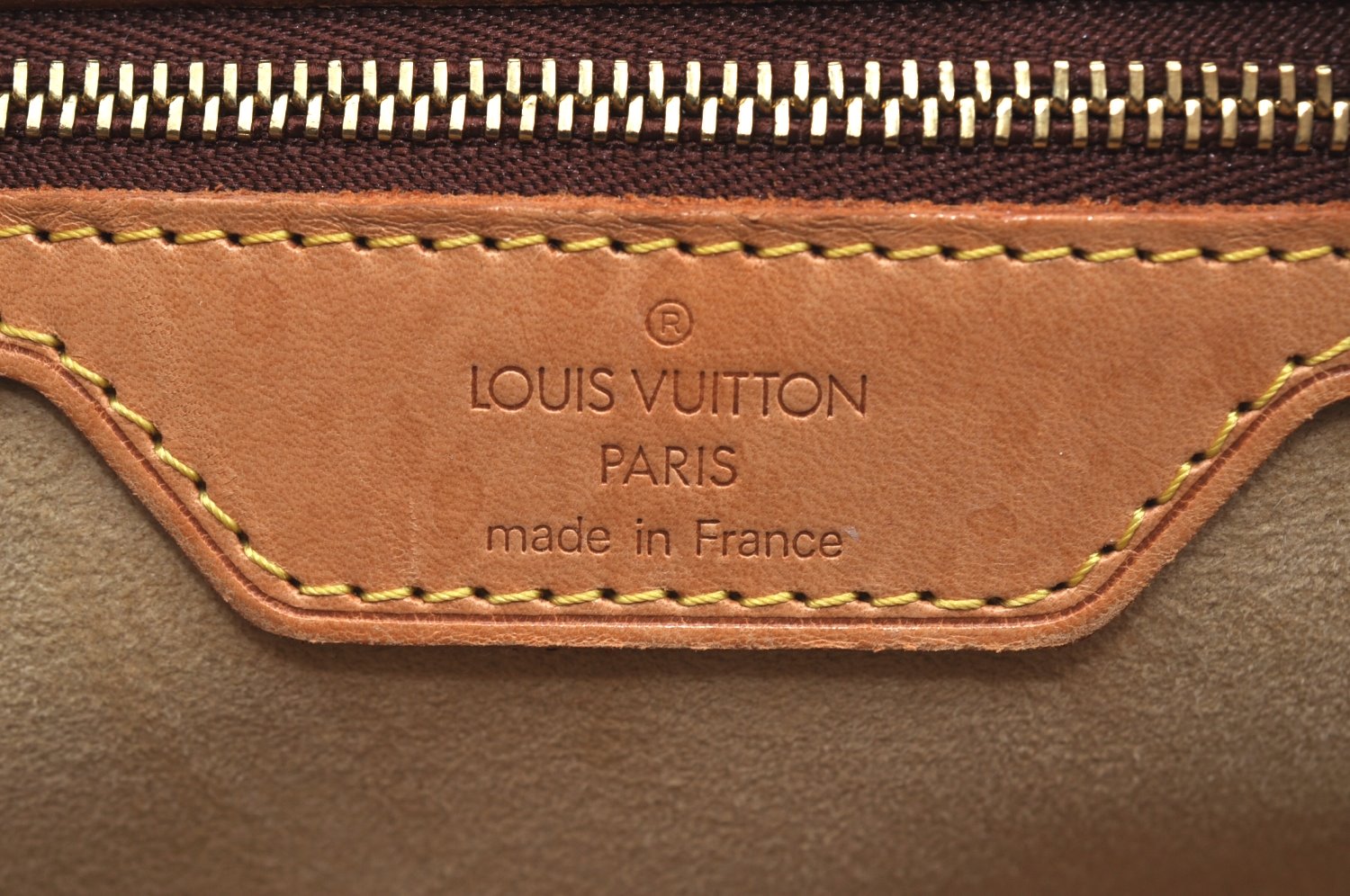 Authentic Louis Vuitton Monogram Luco Shoulder Tote Bag M51155 LV Junk K4107