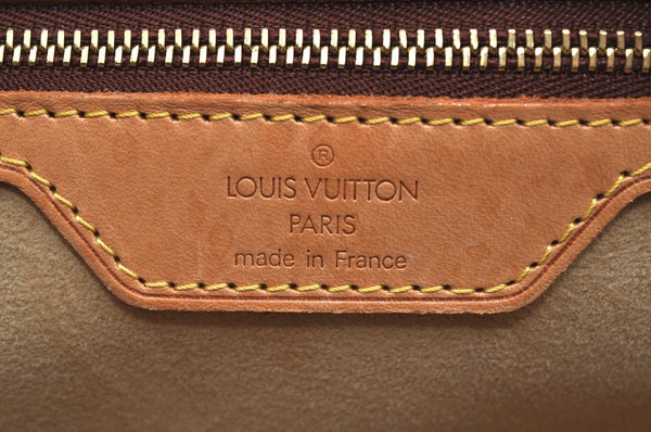 Authentic Louis Vuitton Monogram Luco Shoulder Tote Bag M51155 LV Junk K4107