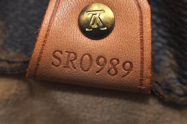 Authentic Louis Vuitton Monogram Luco Shoulder Tote Bag M51155 LV Junk K4107