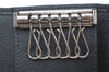 Authentic Louis Vuitton Epi Multicles 6 Key Case Black M63812 LV K4110