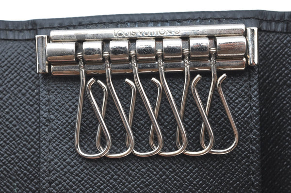 Authentic Louis Vuitton Epi Multicles 6 Key Case Black M63812 LV K4110