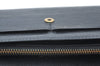 Auth Louis Vuitton Epi Pochette Porte Monnaie Credit Wallet M63572 Black K4116