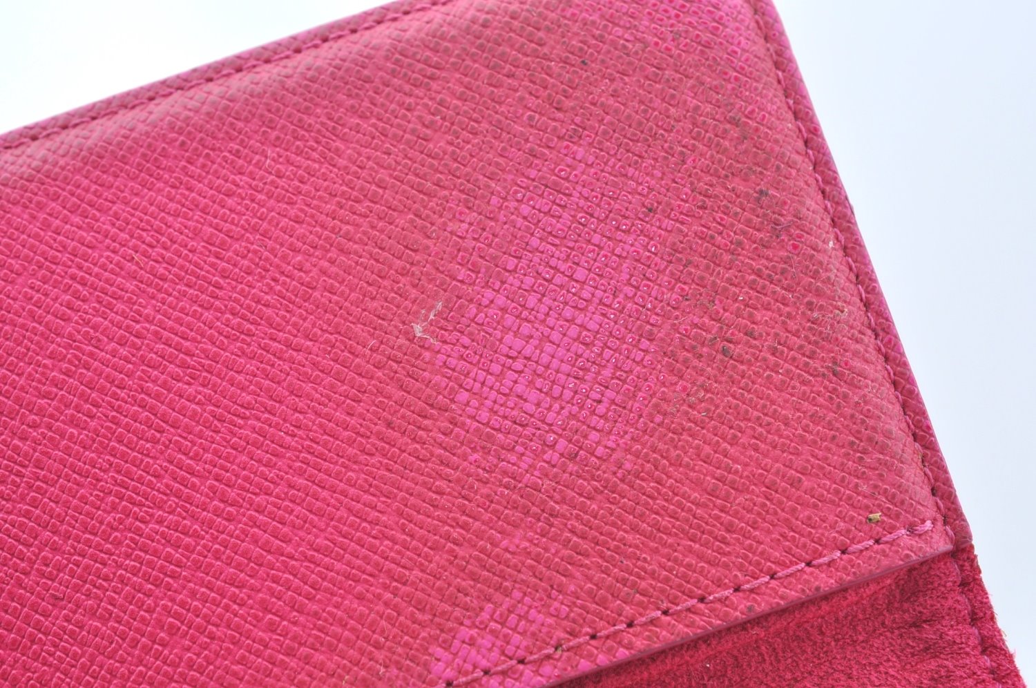 Authentic Louis Vuitton Monogram Folio Iphone 7 8 Case Pink M61906 LV K4121