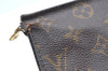 Authentic Louis Vuitton Monogram Poche Toilette 19 M47544 Cosmetics Pouch K4133