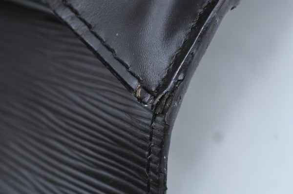 Authentic Louis Vuitton Epi Serviette Conseiller Briefcase Black M54422 LV K4137