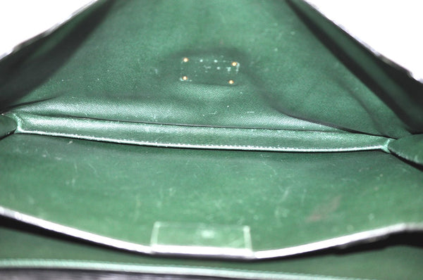 Authentic Louis Vuitton Epi Serviette Conseiller Briefcase Black M54422 LV K4137