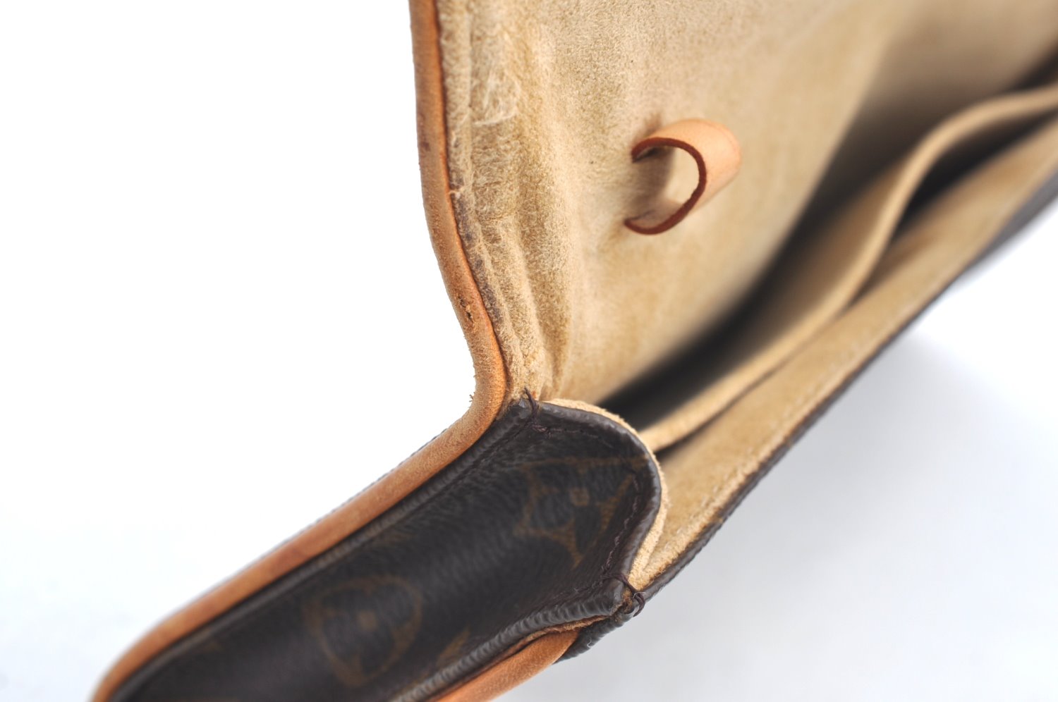 Authentic Louis Vuitton Monogram Pochette Twin GM Shoulder Bag M51852 LV K4142