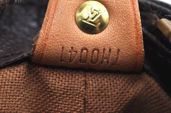 Auth Louis Vuitton Monogram Cabas Mezzo Shoulder Tote Bag M51151 LV Junk K4143