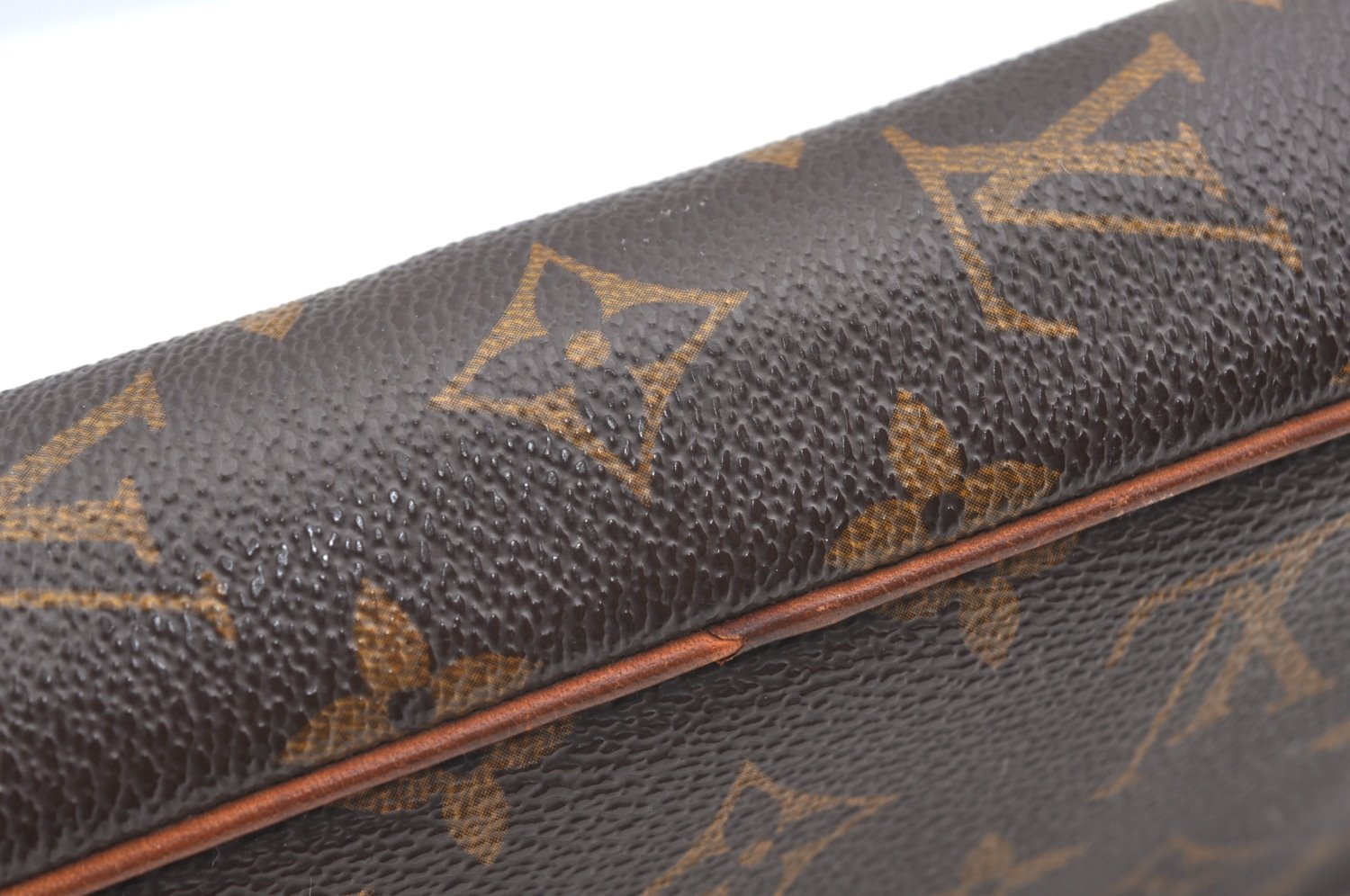 Authentic Louis Vuitton Monogram Marly Dragonne PM M51827 Clutch Hand Bag K4144