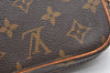 Authentic Louis Vuitton Monogram Marly Dragonne PM M51827 Clutch Hand Bag K4144