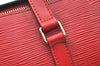 Authentic Louis Vuitton Epi Soufflot Hand Bag Red M52227 LV K4148