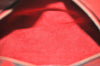 Authentic Louis Vuitton Epi Soufflot Hand Bag Red M52227 LV K4148