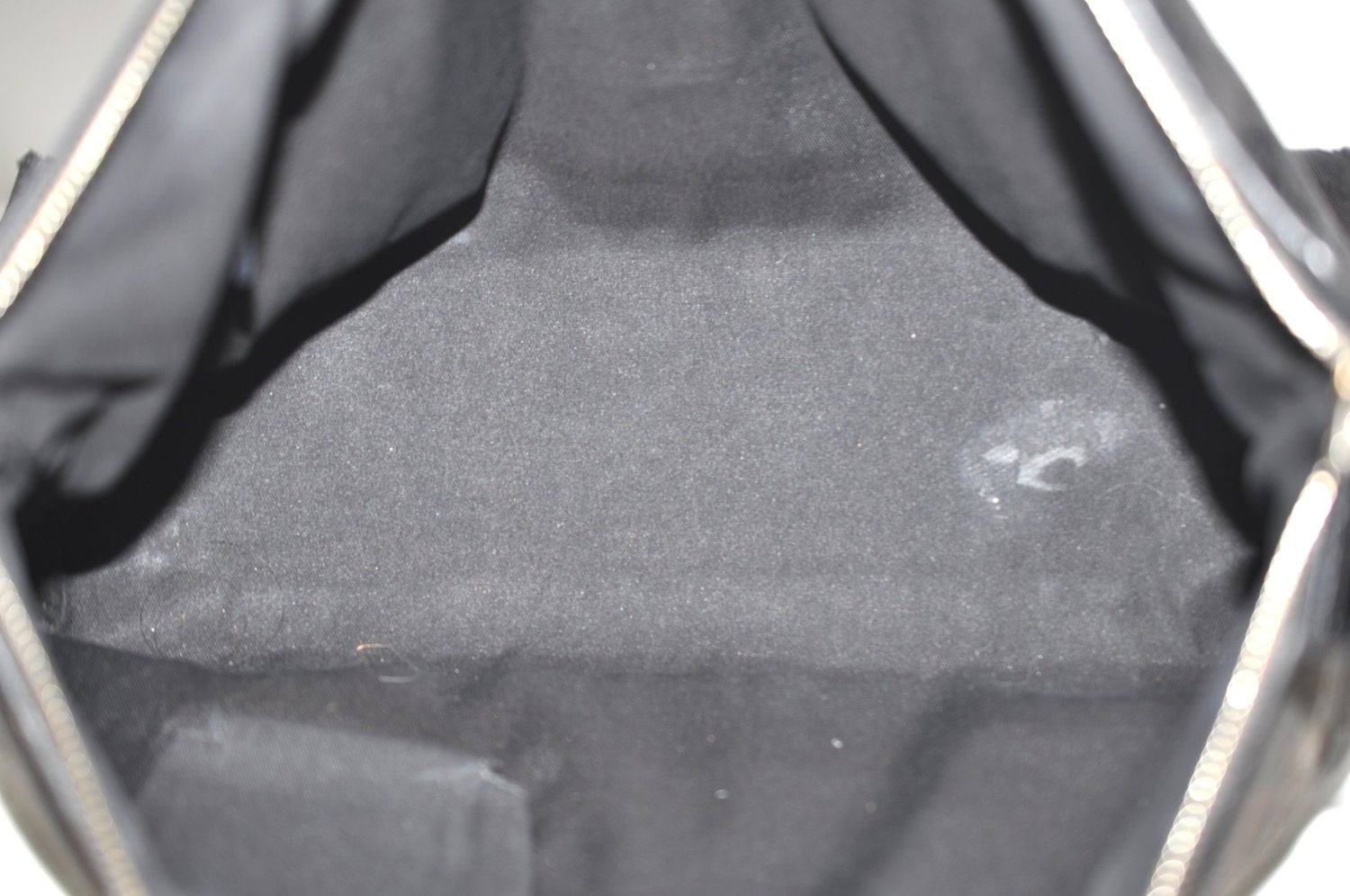 Authentic GUCCI Abbey Shoulder Tote Bag GG Canvas Enamel 141470 Black K4149