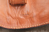 Authentic CELINE Macadam Blason Shoulder Cross Body Bag PVC Leather Beige K4150