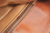 Authentic CELINE Macadam Blason Shoulder Cross Body Bag PVC Leather Beige K4150