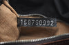 Authentic FENDI Vintage Shoulder Hand Bag Purse Nylon Leather Black K4152