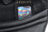 Authentic BVLGARI Vintage Leather Long Wallet Purse Black K4157