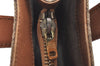 Authentic CELINE C Macadam Blason Pattern Hand Bag Canvas Leather Beige K4158