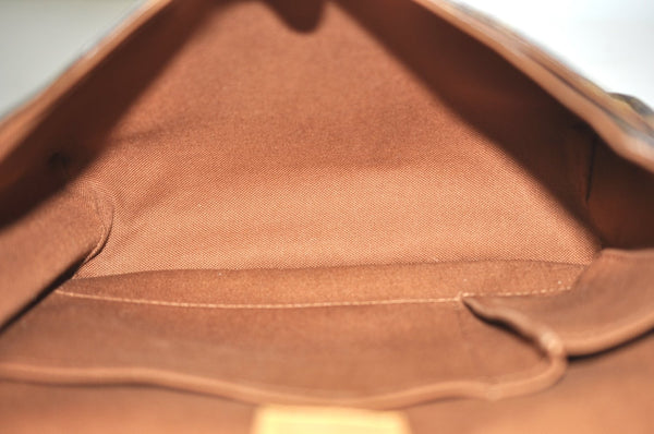 Auth Louis Vuitton Monogram Messenger Bosphore PM Shoulder Bag M40106 LV K4161