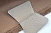 Authentic GUCCI Web Sherry Line GG Plus Tote Bag PVC Leather Brown K4163