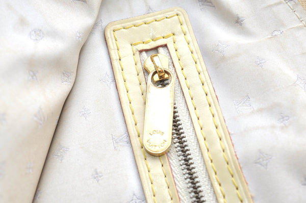 Authentic Louis Vuitton Suhali Lockit PM Hand Bag White M91887 LV K4191