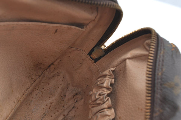 Auth Louis Vuitton Monogram Trousse Toilette 23 Clutch Hand Bag M47524 LV K4196