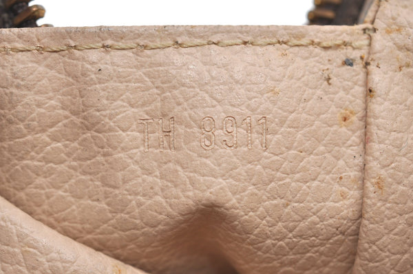 Auth Louis Vuitton Monogram Trousse Toilette 23 Clutch Hand Bag M47524 LV K4196