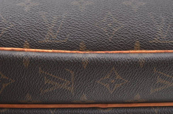 Authentic Louis Vuitton Monogram Reporter PM Shoulder Cross Bag M45254 LV K4197