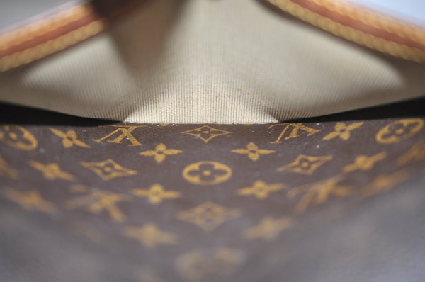 Authentic Louis Vuitton Monogram Reporter PM Shoulder Cross Bag M45254 LV K4197