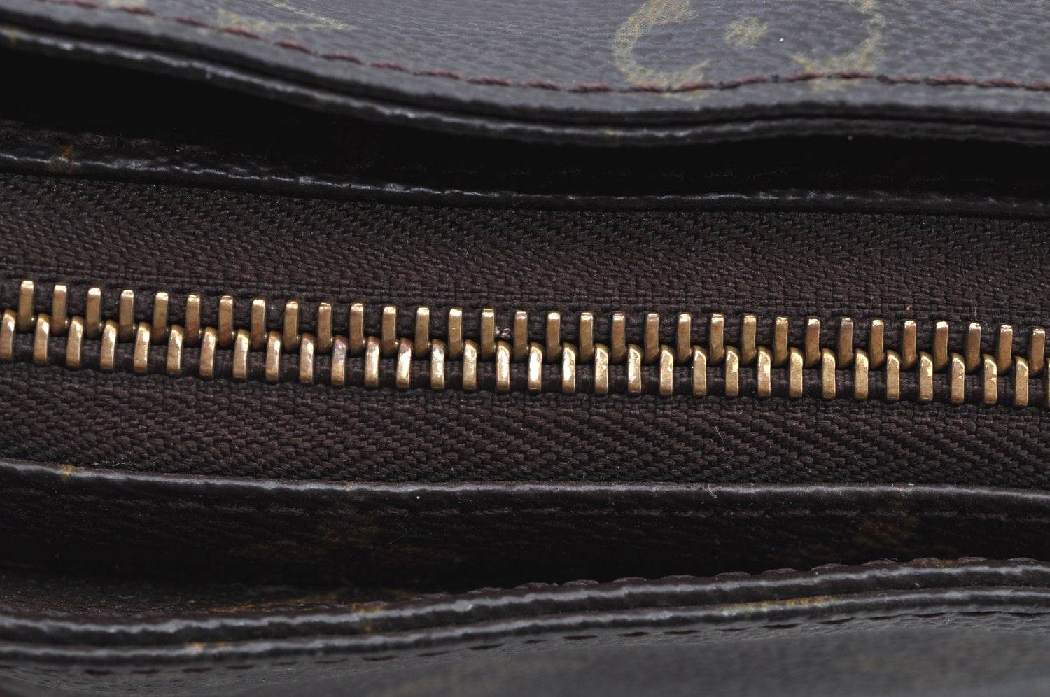 Authentic Louis Vuitton Monogram Cabas Mezzo Shoulder Tote Bag M51151 LV K4198