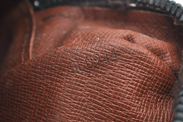 Authentic Louis Vuitton Monogram Compiegne 28 Clutch Hand Bag M51845 Junk K4199