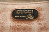 Authentic GUCCI GG Plus Shoulder Cross Body Bag Purse PVC Leather Brown K4202