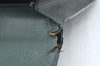 Auth Louis Vuitton Taiga Volga Document case Clutch Bag Green M30204 LV K4203
