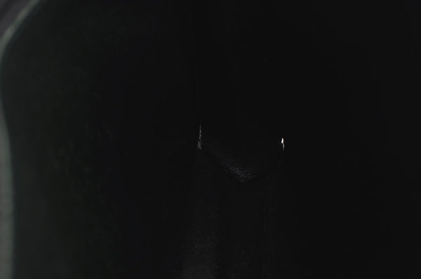 Auth Louis Vuitton Taiga Volga Document case Clutch Bag Green M30204 LV K4203