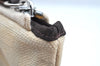 Authentic FENDI Zucca Shoulder Hand Bag Purse Canvas Leather Beige K4207