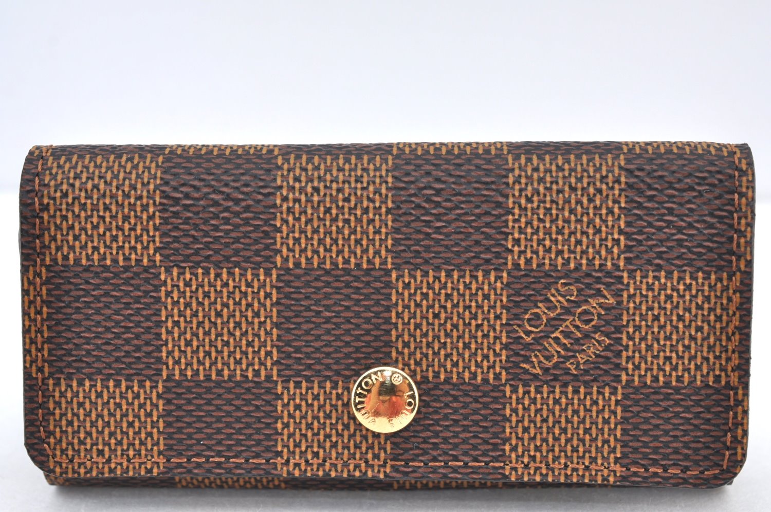 Authentic Louis Vuitton Damier Multicles 4 Key Case Holder N62631 LV Box K4216