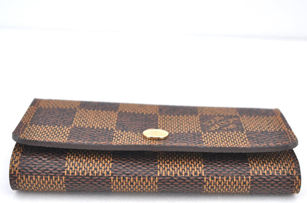 Authentic Louis Vuitton Damier Multicles 4 Key Case Holder N62631 LV Box K4216