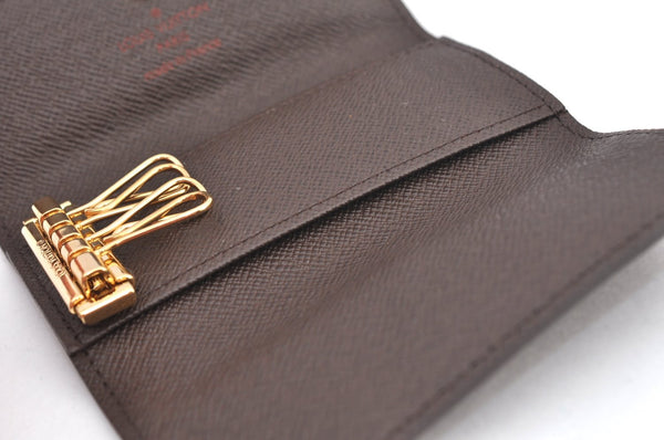 Authentic Louis Vuitton Damier Multicles 4 Key Case Holder N62631 LV Box K4216