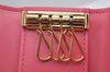 Authentic Louis Vuitton Vernis Multicles 4 Four Hooks Key Case M91252 Pink K4224