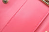 Authentic Louis Vuitton Vernis Multicles 4 Four Hooks Key Case M91252 Pink K4224