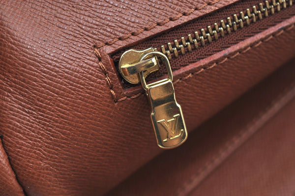 Authentic Louis Vuitton Monogram Porte Documents Voyage M53361 Briefcase K4231