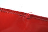 Authentic Louis Vuitton Vernis Reade PM Hand Bag Red M91088 LV K4234