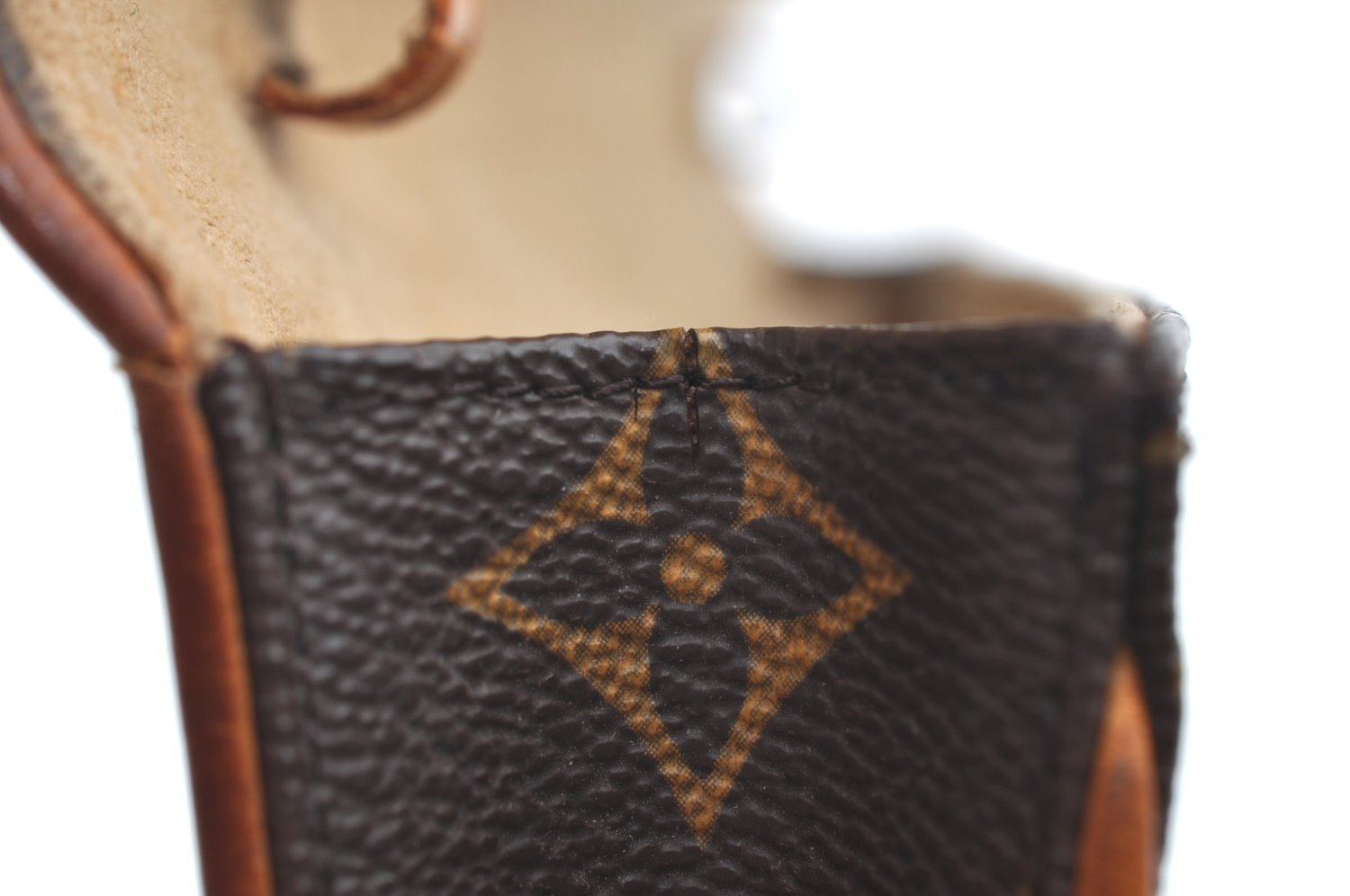 Auth Louis Vuitton Monogram Pochette Twin GM Shoulder Bag M51852 LV Junk K4238