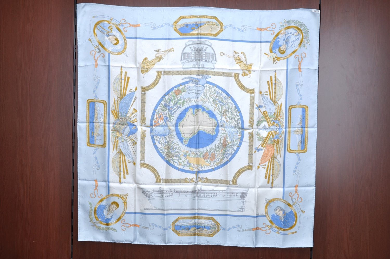 Authentic HERMES Carre 90 Scarf 