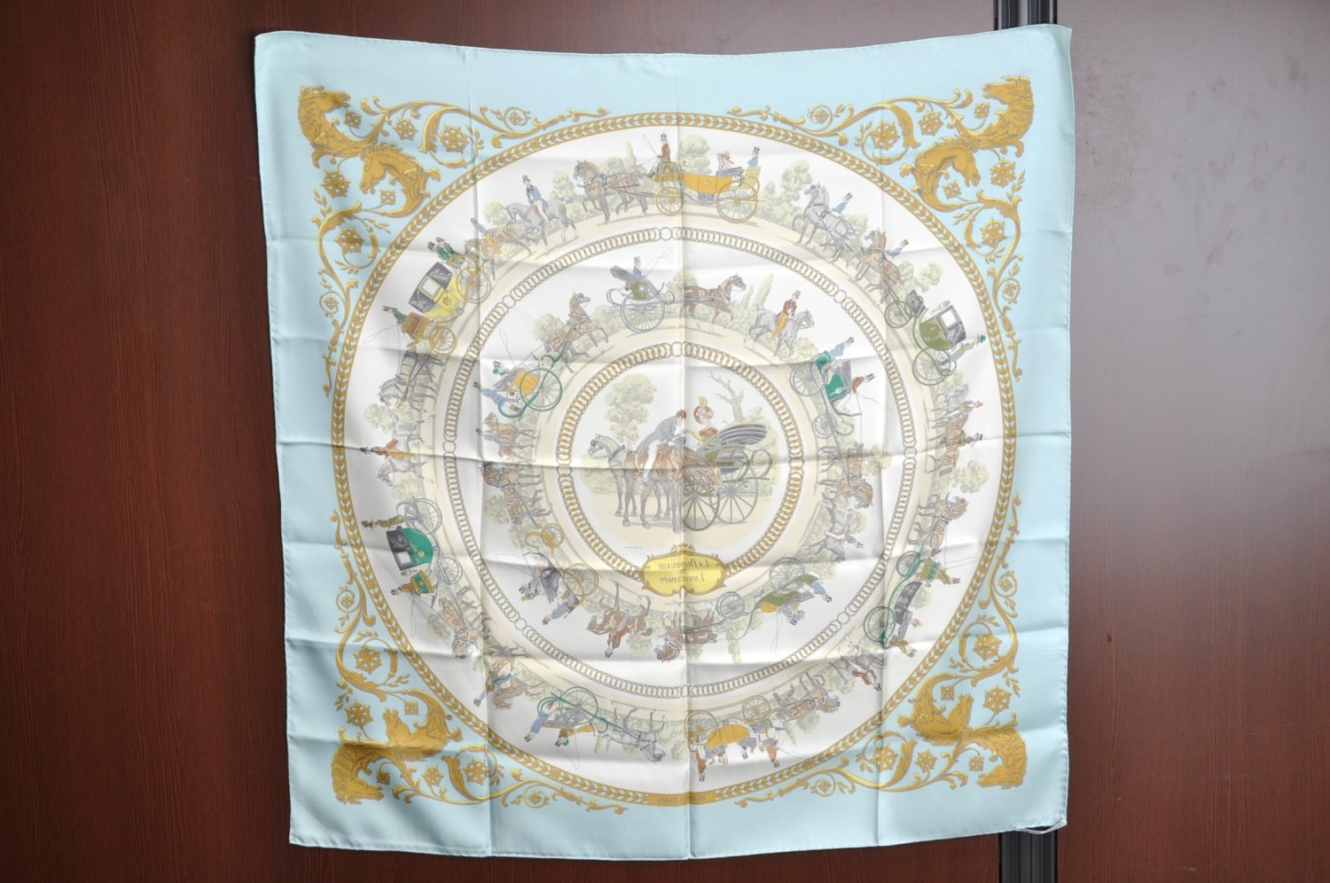 Authentic HERMES Carre 90 Scarf 