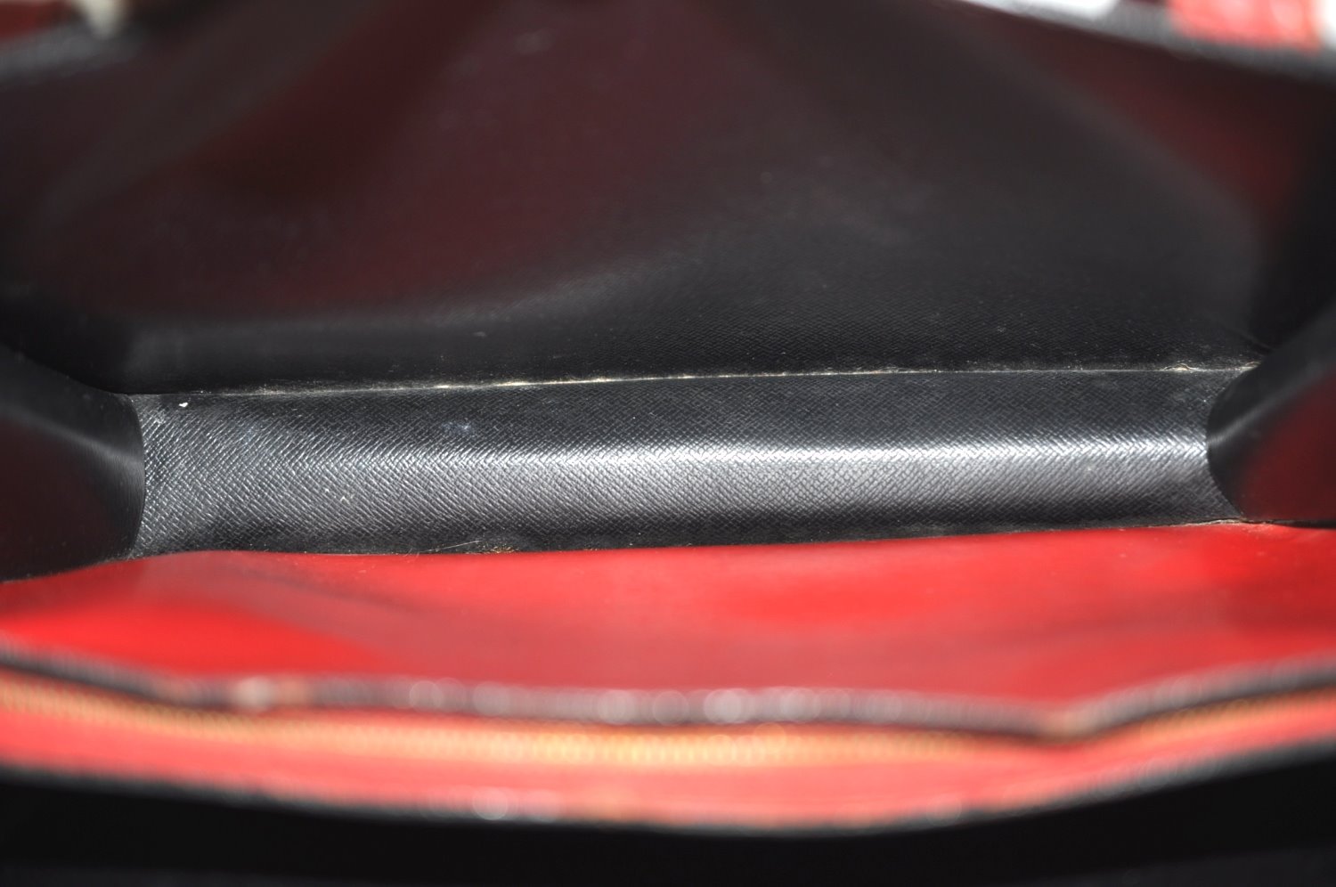 Auth Louis Vuitton Epi Varenne Hand Bag Bi-color Black x Red M52387 LV K4268